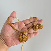 Lakshmi Naga Pendant Chain Choker