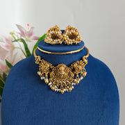 Lakshmi choker with Jhumka