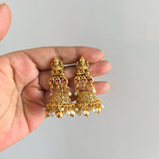 Lakshmi choker with Jhumka