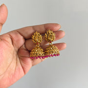 Padmavati haaram with Jhumka