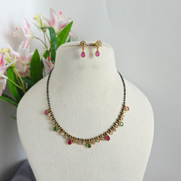 AD Teardrop Mangalsutra
