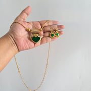 Palakka Pendant long chain