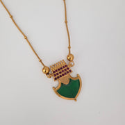 Palakka Pendant long chain
