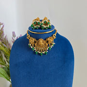 Lakshmi choker with Jhumka