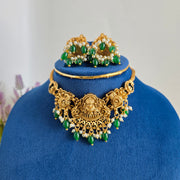 Lakshmi choker with Jhumka