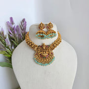 Lakshmi Multi Peacock Necklace