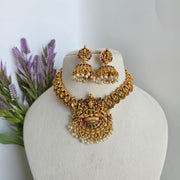 Lakshmi Multi Peacock Necklace
