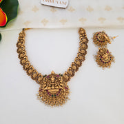 Lakshmi Multi Peacock Necklace