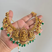 Lakshmi ganesha saraswathi Necklace