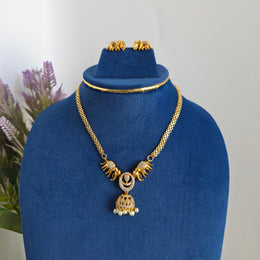 Ad Double Elephant Necklace