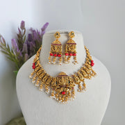 Coral Temple Guttapusalu Necklace