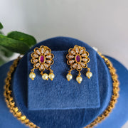 Ad Stone layered necklace