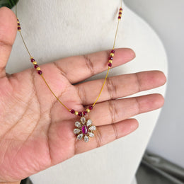 Invisible AD Pendant Necklace