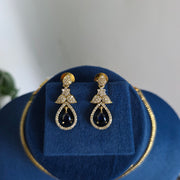 Matte finish AD stone Necklace