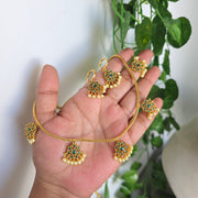 Floral Pearl AD necklace