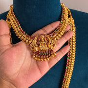 Lakshmi Mayuram Kemp Bridal set