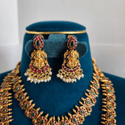 Bridal Lakshmi kemp jewellery set