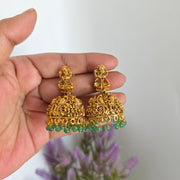 Lakshmi Jhumka Green