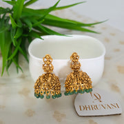 Lakshmi Jhumka Green