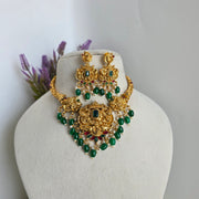 Peacock Hasli Necklace