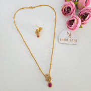 Peacock Diamond Necklace