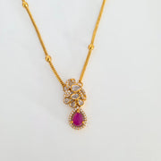 Peacock Diamond Necklace