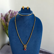 Peacock Diamond Necklace