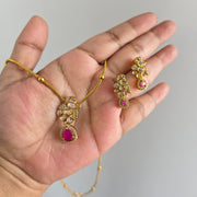Peacock Diamond Necklace
