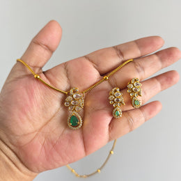 Peacock Diamond Necklace