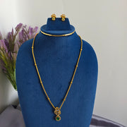 Peacock Diamond Necklace