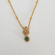 Peacock Diamond Necklace