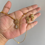Peacock Diamond Necklace