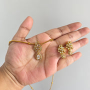 Peacock Diamond Necklace