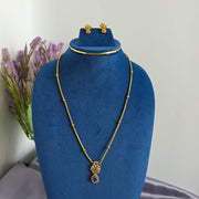 Peacock Diamond Necklace