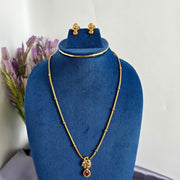 Peacock Diamond Necklace