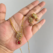 Peacock Diamond Necklace