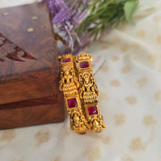 Lakshmi nagas bangle ruby