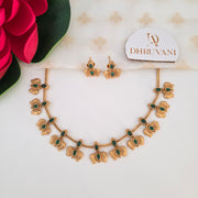 Lotus Gold replica necklace