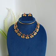 Lotus Gold replica necklace