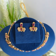 Lotus Gold replica necklace