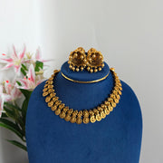Coin Antique short necklace