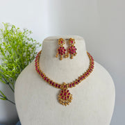 Kemp beaded Attigai Non Idol