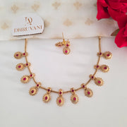 Flower Deepali necklace