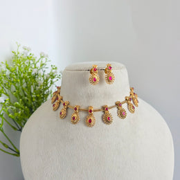Flower Deepali necklace