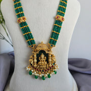 Premium lakshmi devi temple green Haram