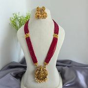 Lakshmi elephant  beads haram