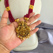 Lakshmi elephant  beads haram