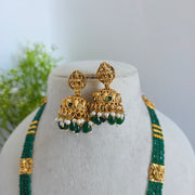 Seethalakshmi beaded haram