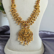 Trilakashmi Antique Gold Haram