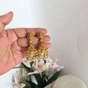 Trilakashmi Antique Gold Haram